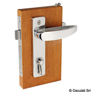 With internal lock and external emergency lock (for toilets and cabins)